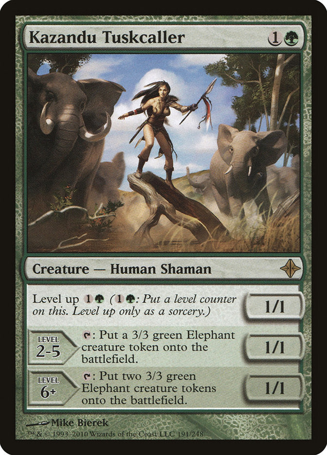 Kazandu Tuskcaller [Rise of the Eldrazi] | Webway Games
