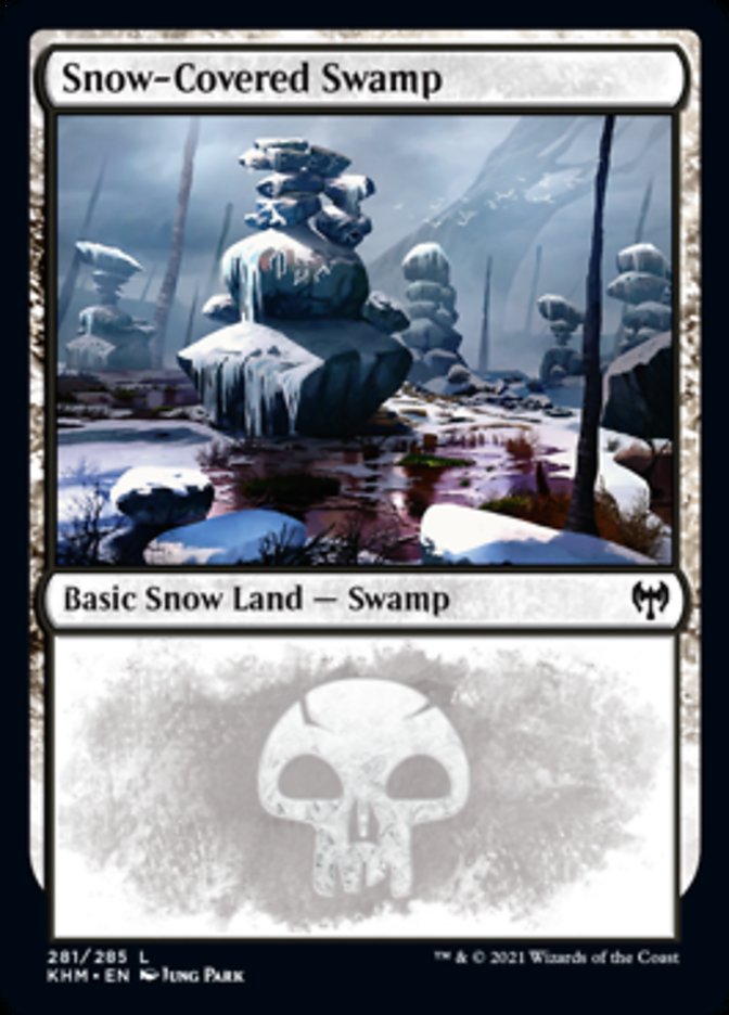 Snow-Covered Swamp (281) [Kaldheim] | Webway Games