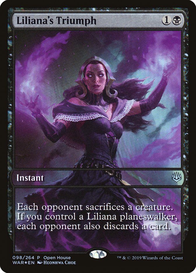 Liliana's Triumph (Open House) [War of the Spark Promos] | Webway Games