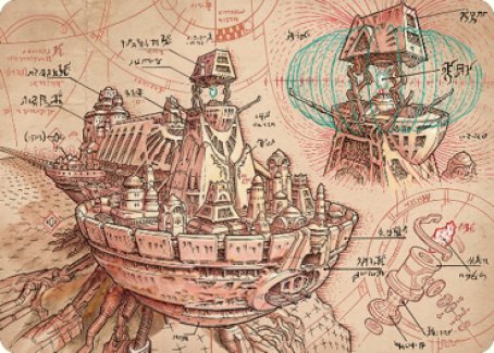 Defense Grid Art Card [The Brothers' War Art Series] | Webway Games