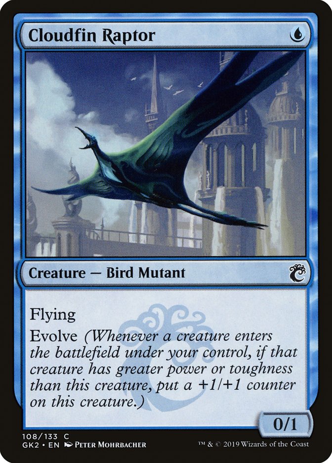 Cloudfin Raptor [Ravnica Allegiance Guild Kit] | Webway Games