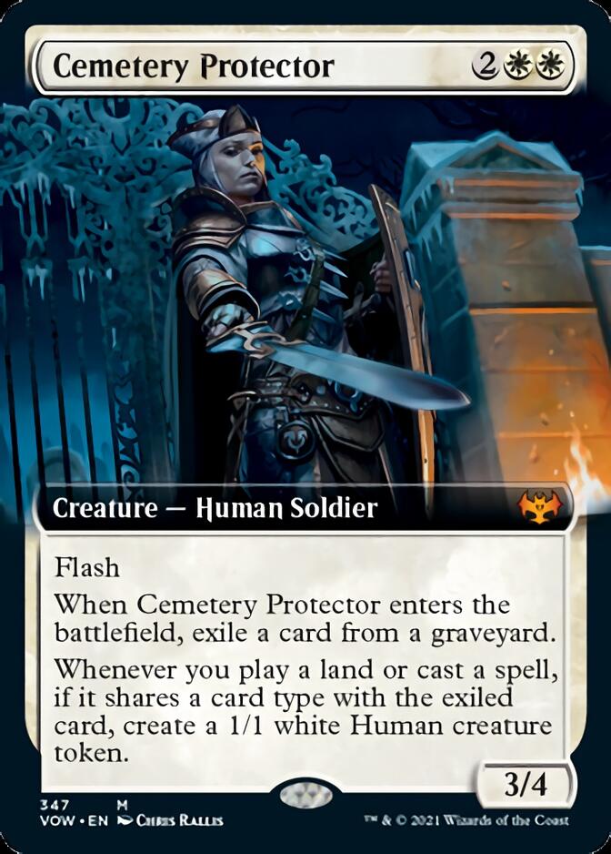 Cemetery Protector (Extended) [Innistrad: Crimson Vow] | Webway Games