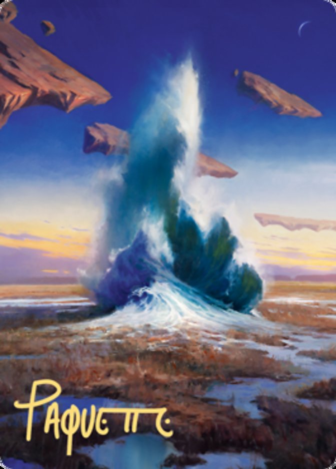 Flooded Strand Art Card (Gold-Stamped Signature) [Zendikar Rising Art Series] | Webway Games