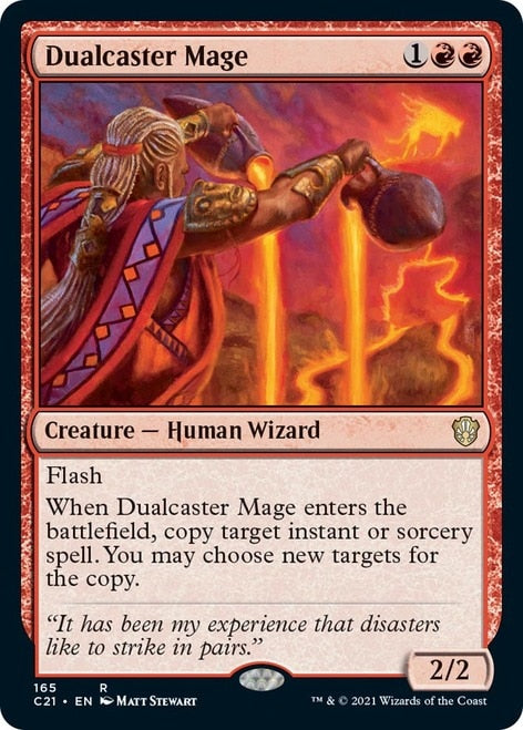 Dualcaster Mage [Commander 2021] | Webway Games