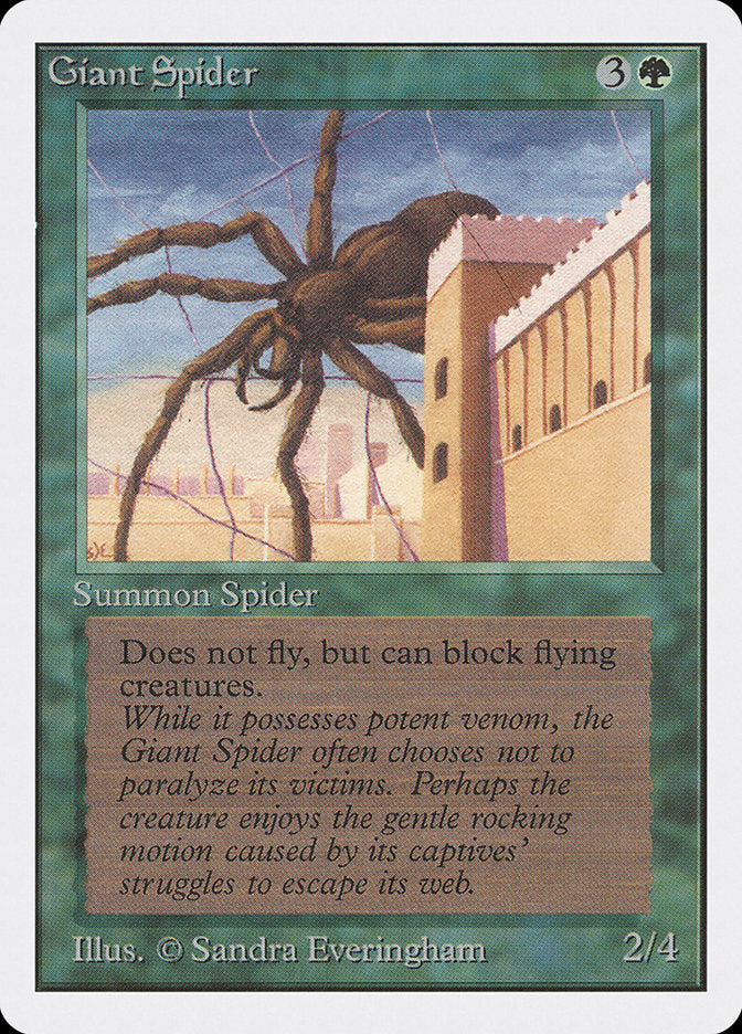 Giant Spider [Unlimited Edition] | Webway Games