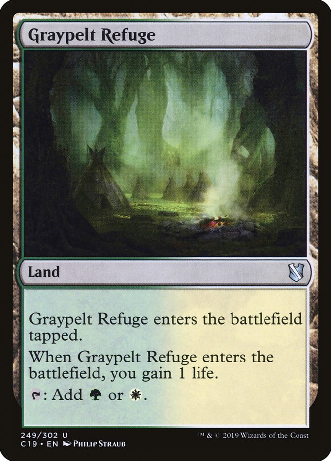 Graypelt Refuge [Commander 2019] | Webway Games