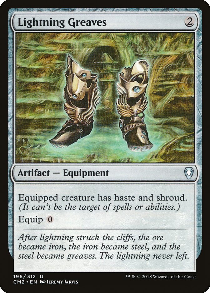 Lightning Greaves [Commander Anthology Volume II] | Webway Games
