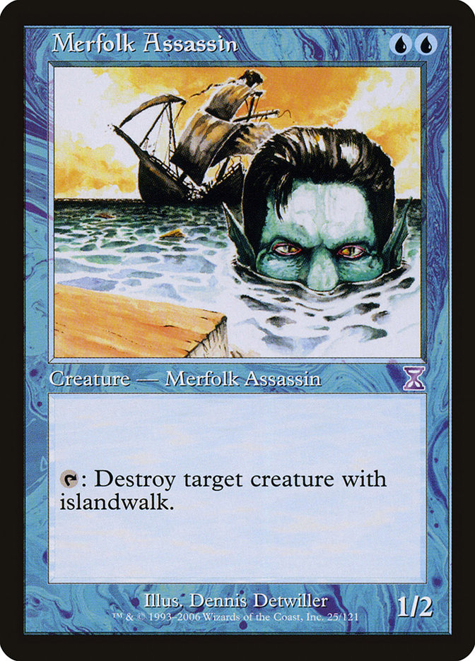 Merfolk Assassin [Time Spiral Timeshifted] | Webway Games