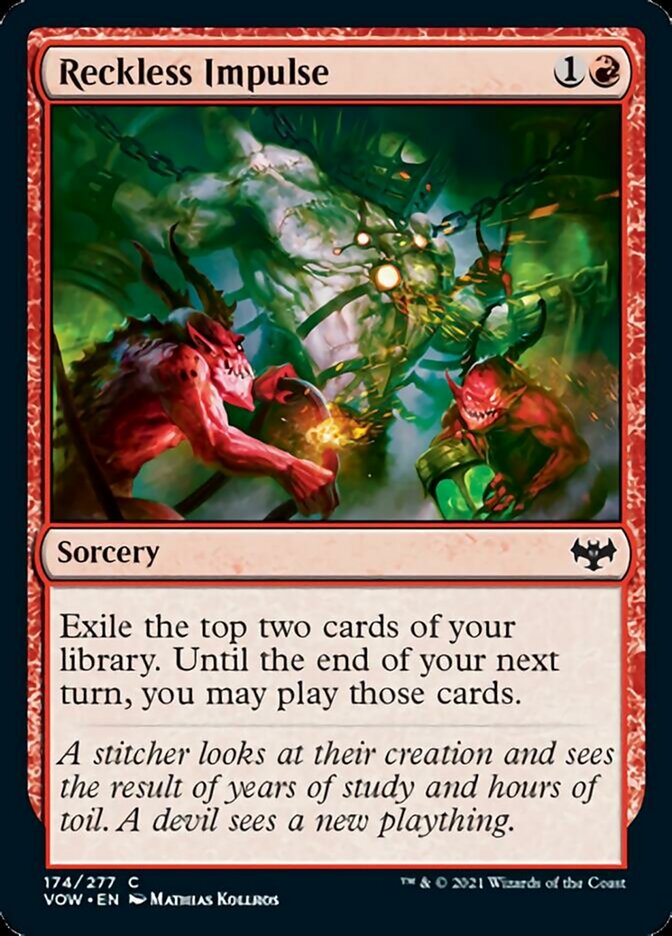 Reckless Impulse [Innistrad: Crimson Vow] | Webway Games