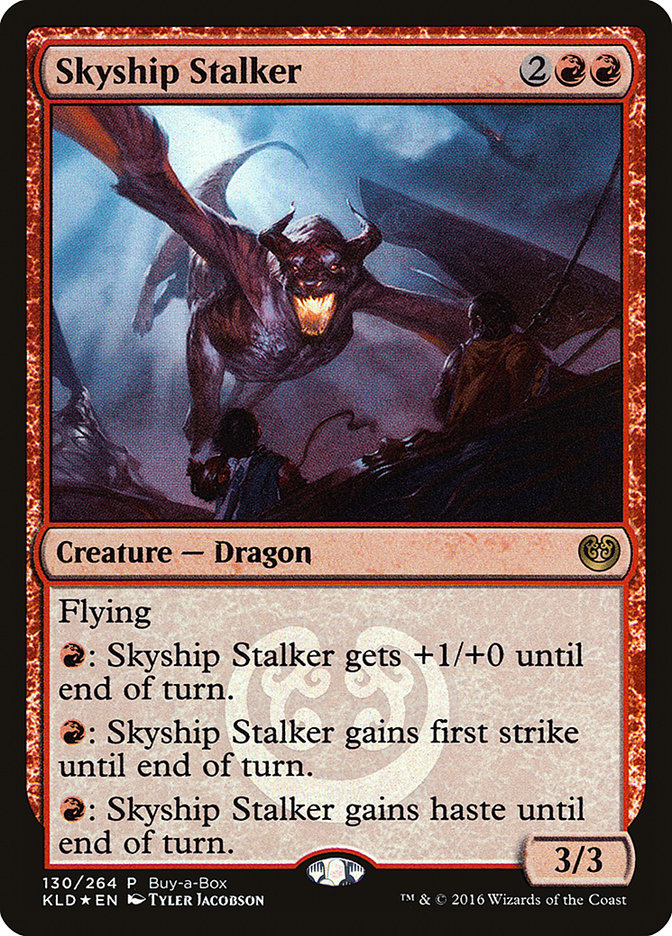 Skyship Stalker (Buy-A-Box) [Kaladesh Promos] | Webway Games