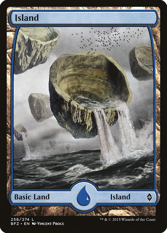 Island (#258) [Battle for Zendikar] | Webway Games