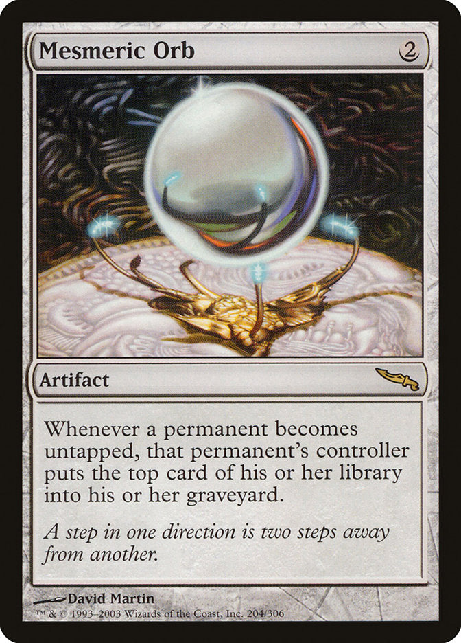 Mesmeric Orb [Mirrodin] | Webway Games