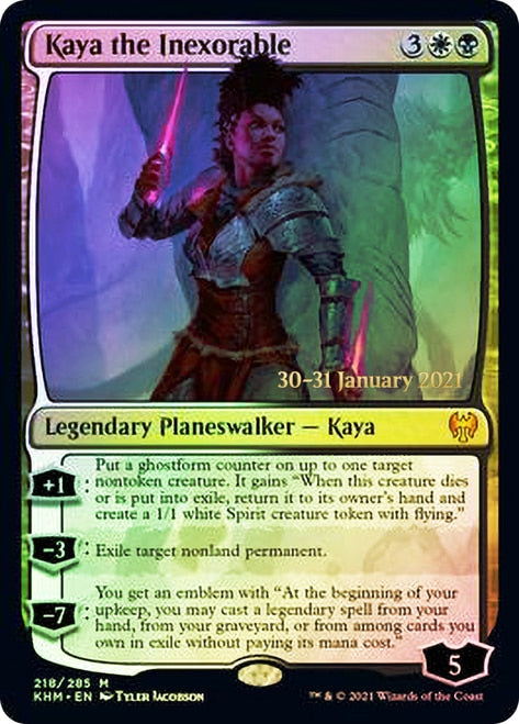 Kaya the Inexorable  [Kaldheim Prerelease Promos] | Webway Games