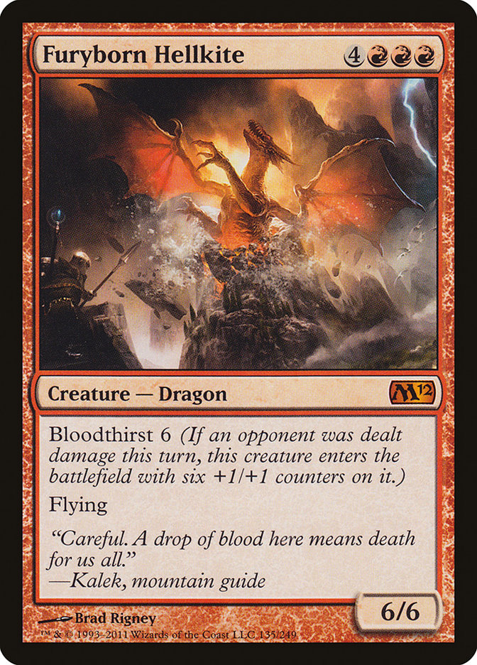 Furyborn Hellkite [Magic 2012] | Webway Games