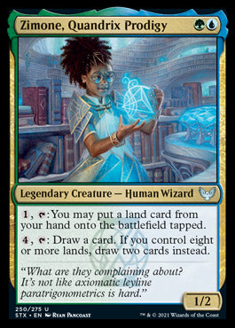 Zimone, Quandrix Prodigy [Strixhaven: School of Mages] | Webway Games