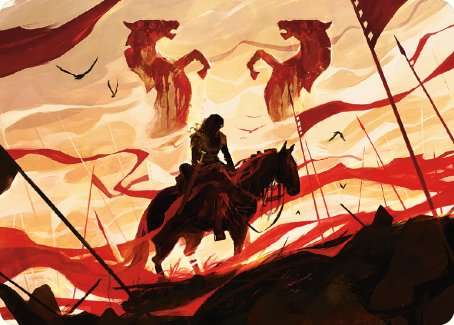 Merry, Esquire of Rohan Art Card [The Lord of the Rings: Tales of Middle-earth Art Series] | Webway Games