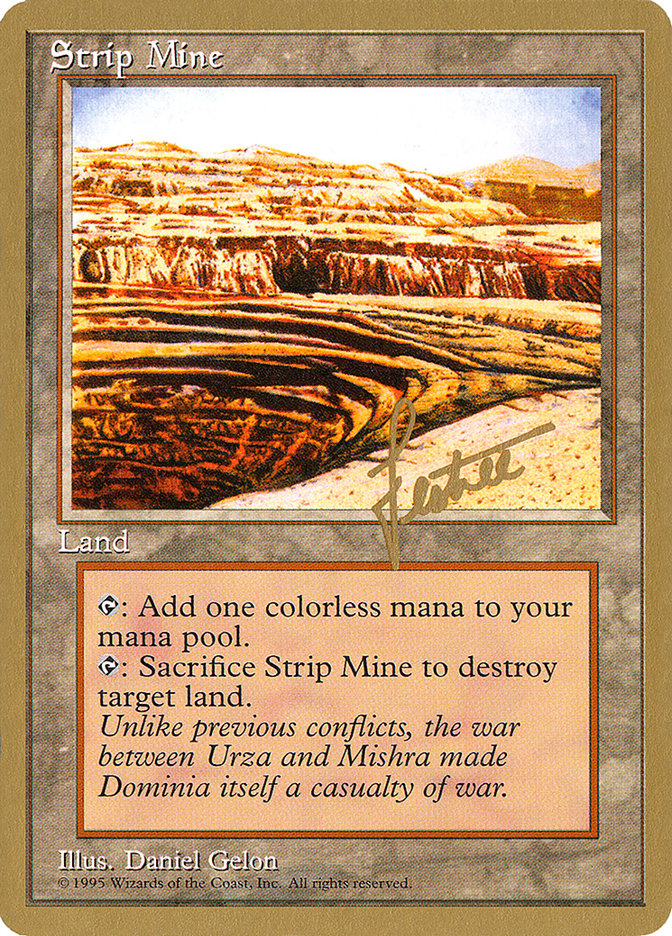 Strip Mine (Bertrand Lestree) [Pro Tour Collector Set] | Webway Games