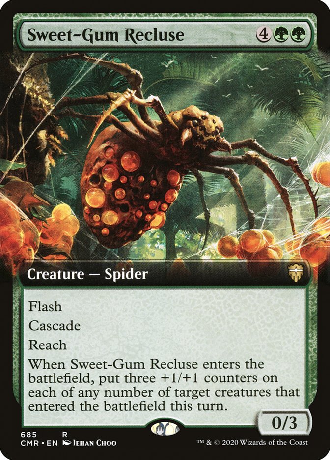 Sweet-Gum Recluse (Extended Art) [Commander Legends] | Webway Games