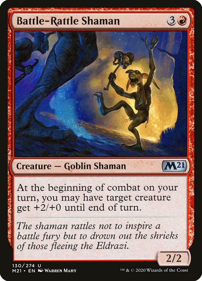 Battle-Rattle Shaman [Core Set 2021] | Webway Games