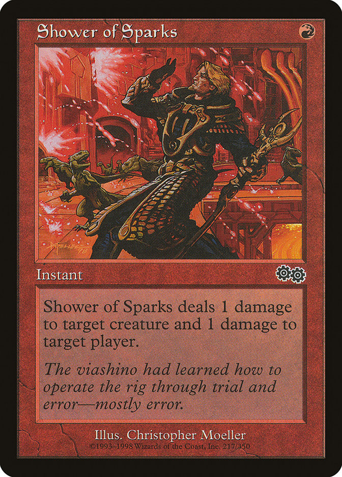 Shower of Sparks [Urza's Saga] | Webway Games