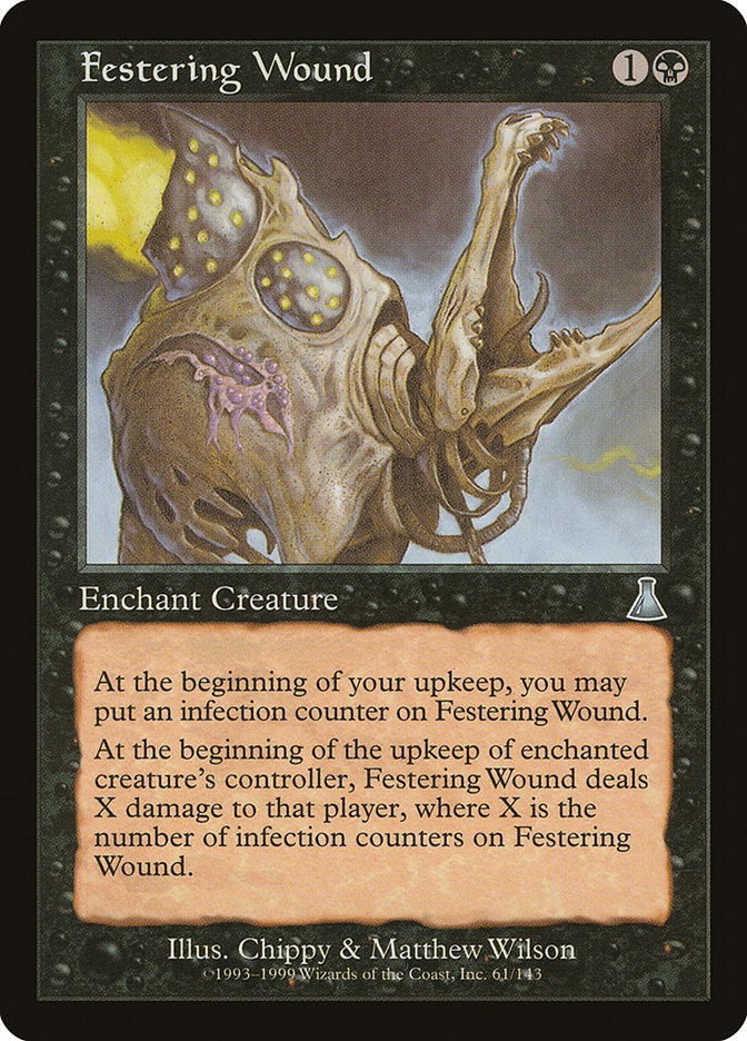Festering Wound [Urza's Destiny] | Webway Games