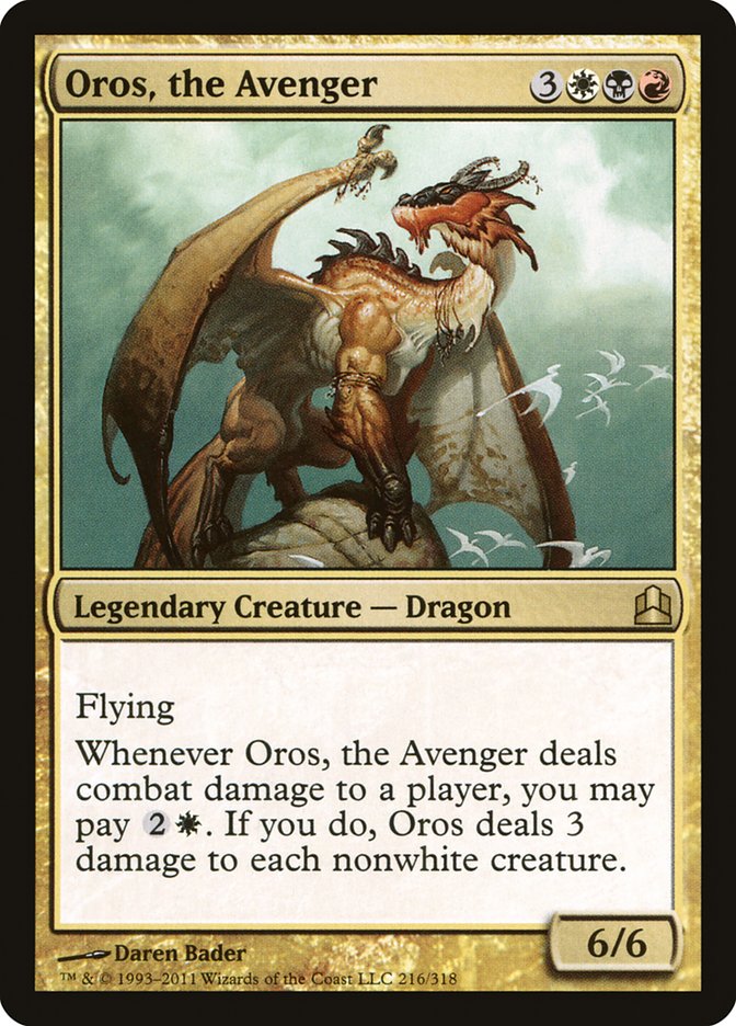 Oros, the Avenger [Commander 2011] | Webway Games