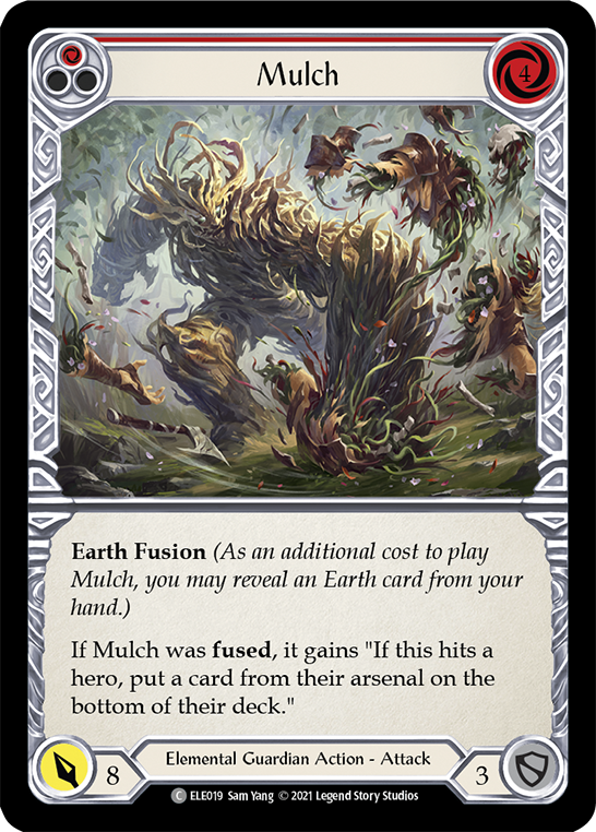 Mulch (Red) [ELE019] (Tales of Aria)  1st Edition Normal | Webway Games