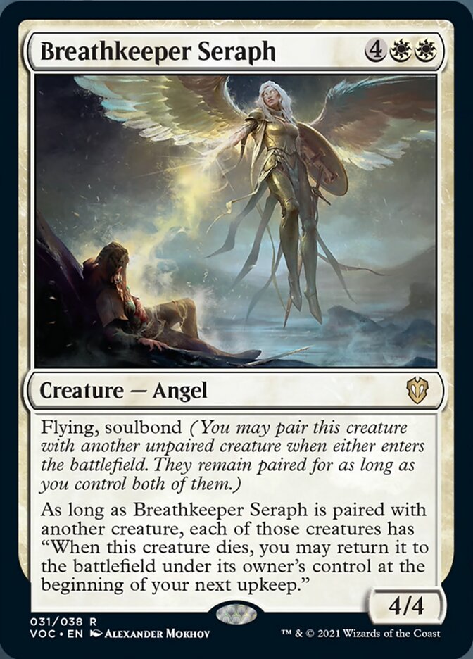 Breathkeeper Seraph [Innistrad: Crimson Vow Commander] | Webway Games