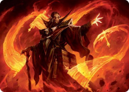 Plargg, Dean of Chaos Art Card [Strixhaven: School of Mages Art Series] | Webway Games