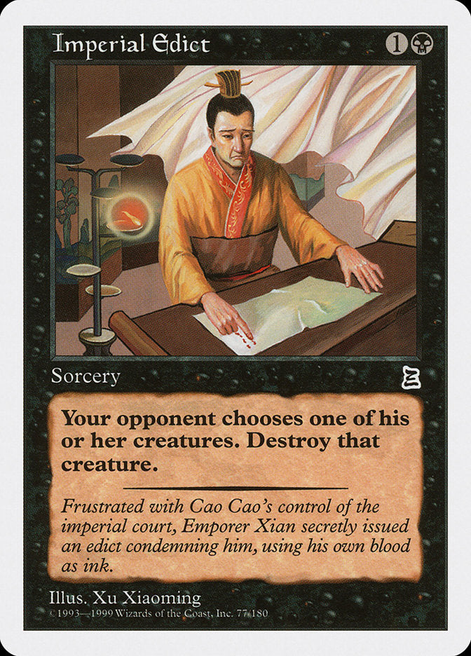 Imperial Edict [Portal Three Kingdoms] | Webway Games