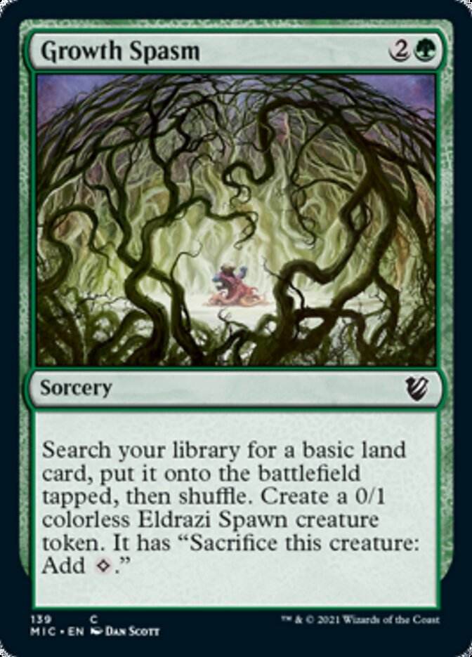 Growth Spasm [Innistrad: Midnight Hunt Commander] | Webway Games