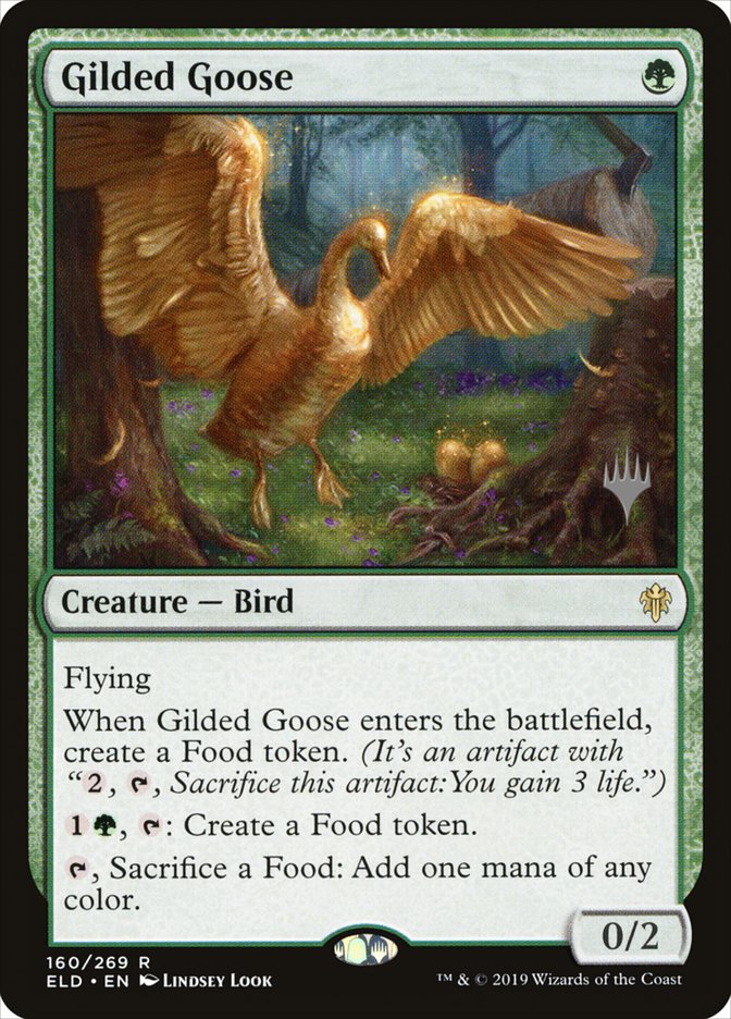 Gilded Goose (Promo Pack) [Throne of Eldraine Promos] | Webway Games