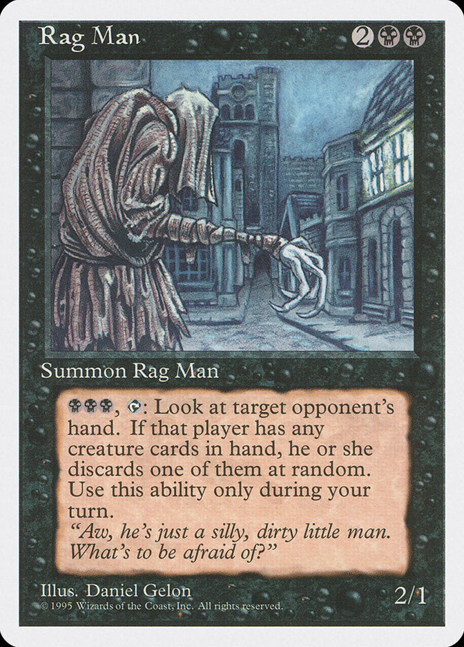 Rag Man [Fourth Edition] | Webway Games