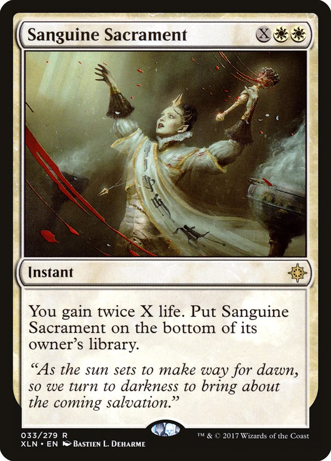 Sanguine Sacrament [Ixalan] | Webway Games