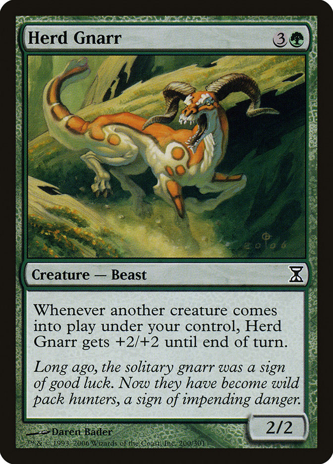 Herd Gnarr [Time Spiral] | Webway Games