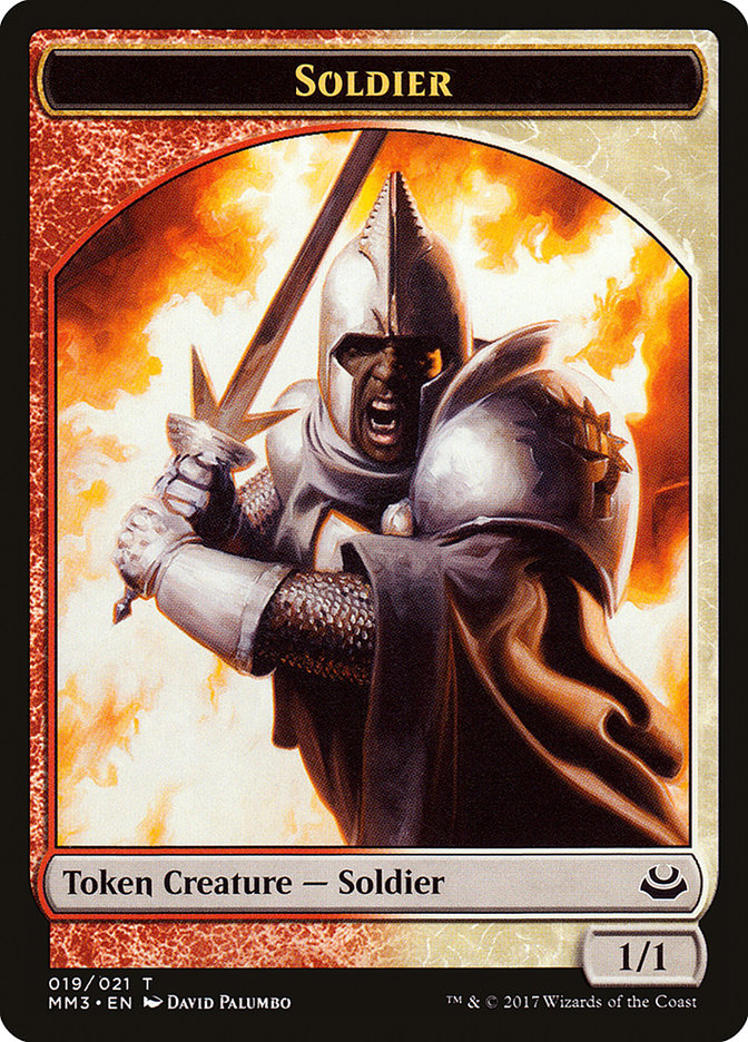 Soldier (019/021) [Modern Masters 2017 Tokens] | Webway Games