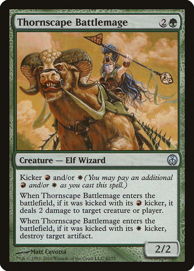 Thornscape Battlemage [Duel Decks: Phyrexia vs. the Coalition] | Webway Games