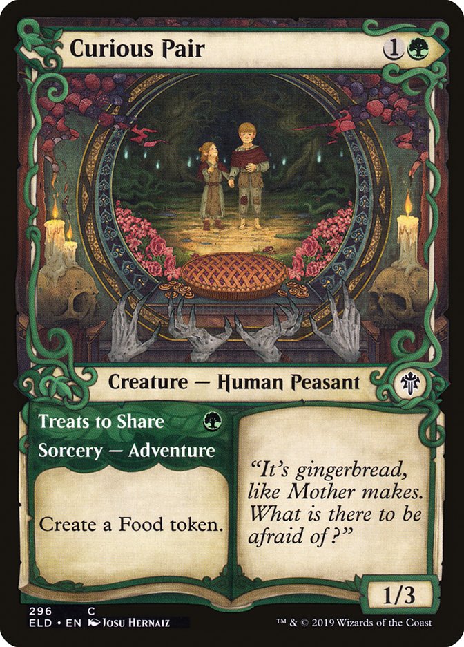 Curious Pair // Treats to Share (Showcase) [Throne of Eldraine] | Webway Games