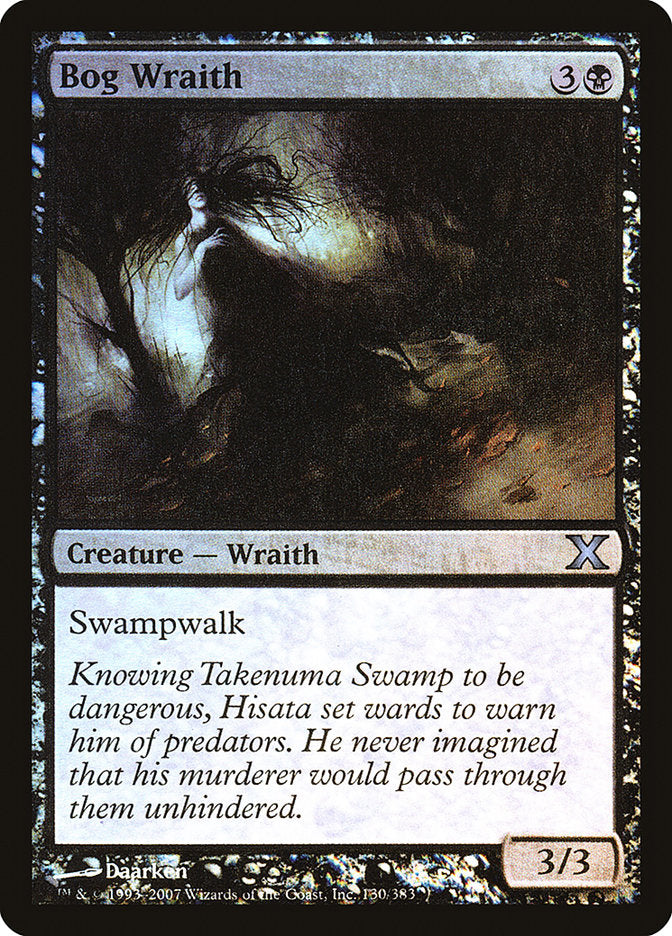 Bog Wraith (Premium Foil) [Tenth Edition] | Webway Games