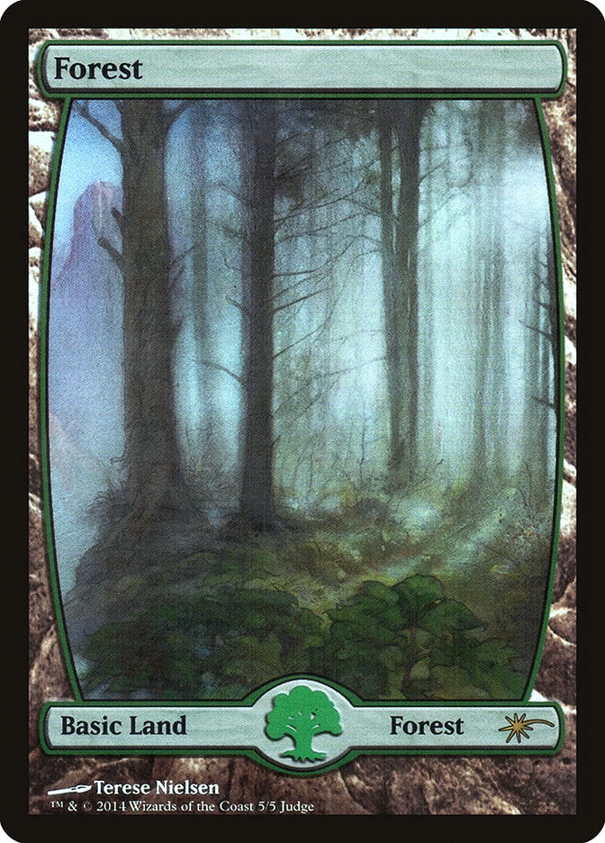 Forest (#5★) [Judge Gift Cards 2014] | Webway Games
