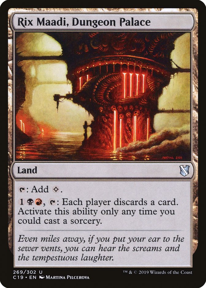 Rix Maadi, Dungeon Palace [Commander 2019] | Webway Games