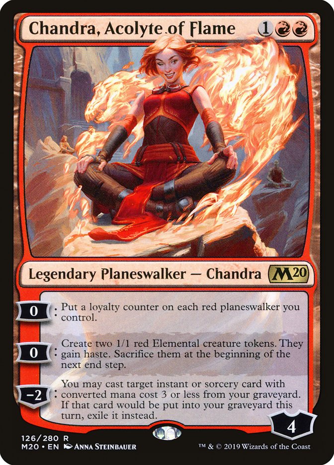 Chandra, Acolyte of Flame [Core Set 2020] | Webway Games
