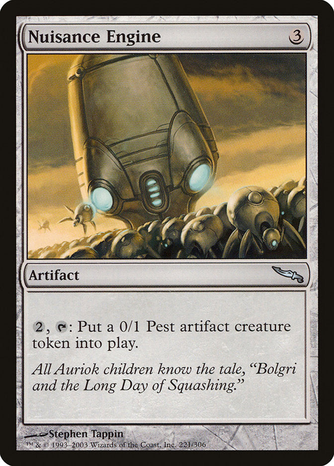 Nuisance Engine [Mirrodin] | Webway Games