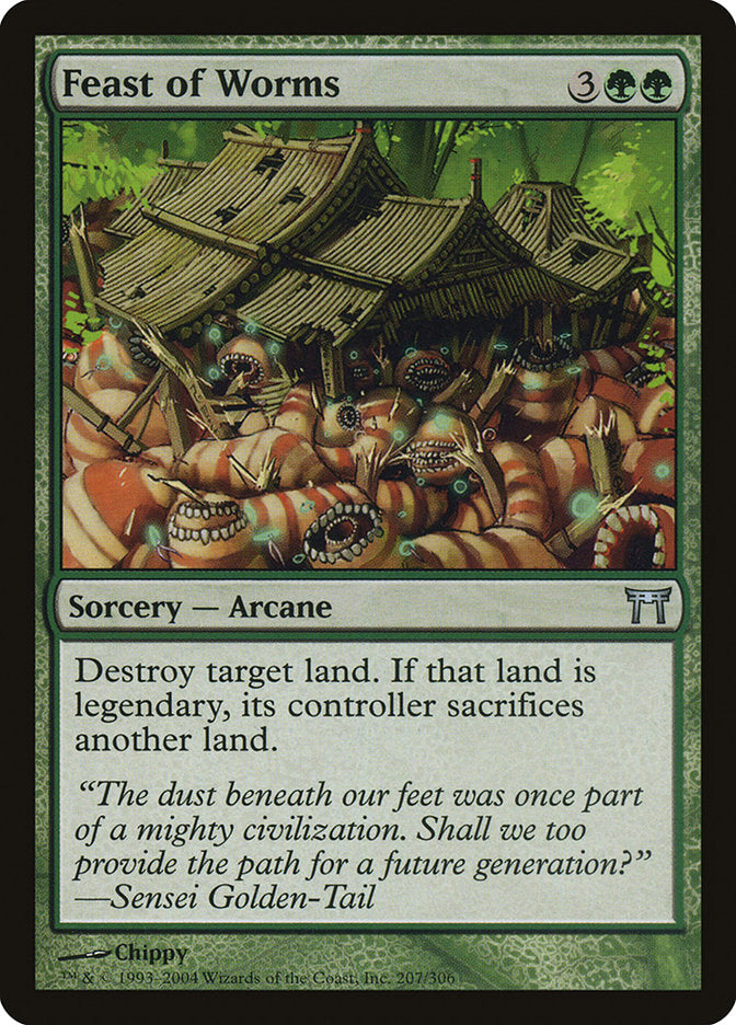 Feast of Worms [Champions of Kamigawa] | Webway Games