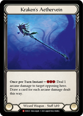 Kraken's Aethervein [EVR121] (Everfest)  1st Edition Cold Foil | Webway Games