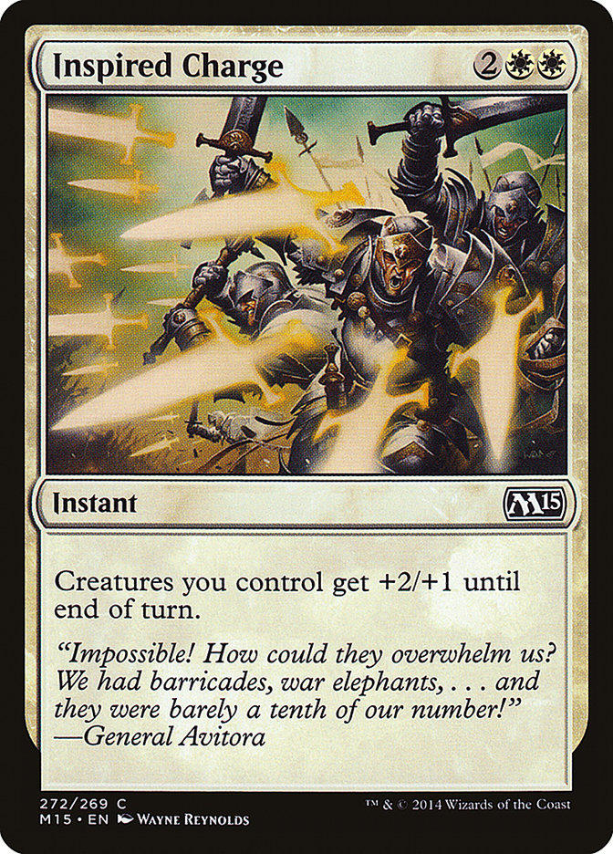 Inspired Charge [Magic 2015] | Webway Games