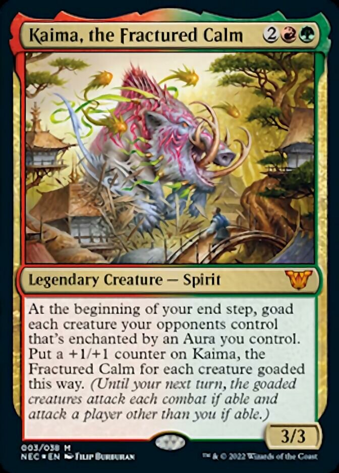 Kaima, the Fractured Calm [Kamigawa: Neon Dynasty Commander] | Webway Games
