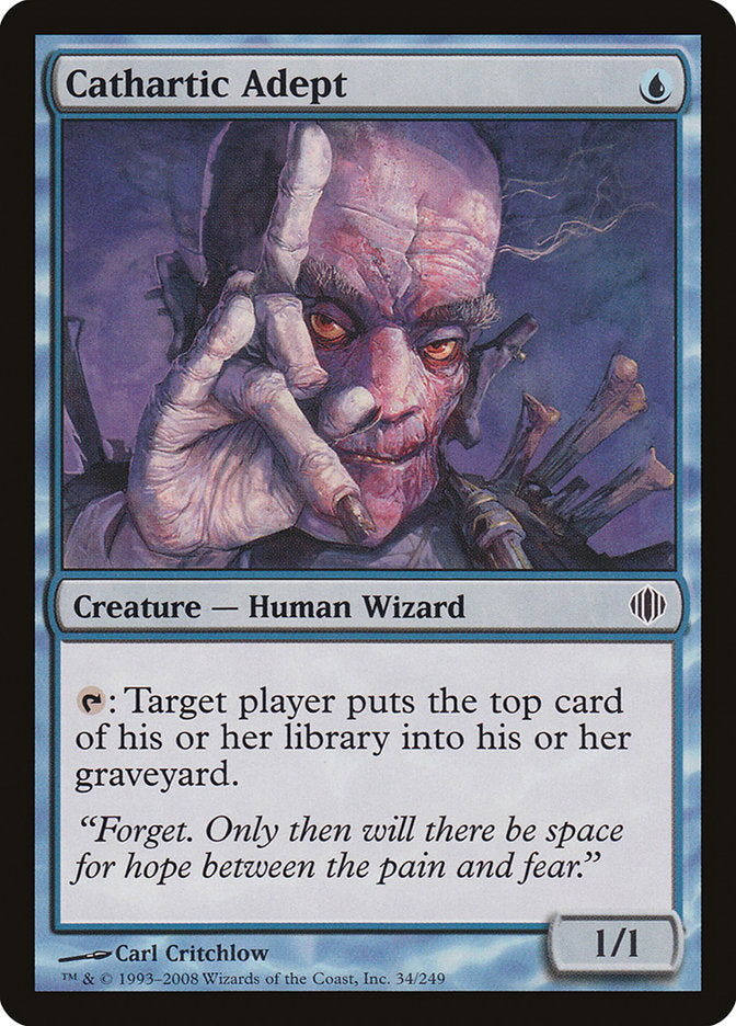 Cathartic Adept [Shards of Alara] | Webway Games