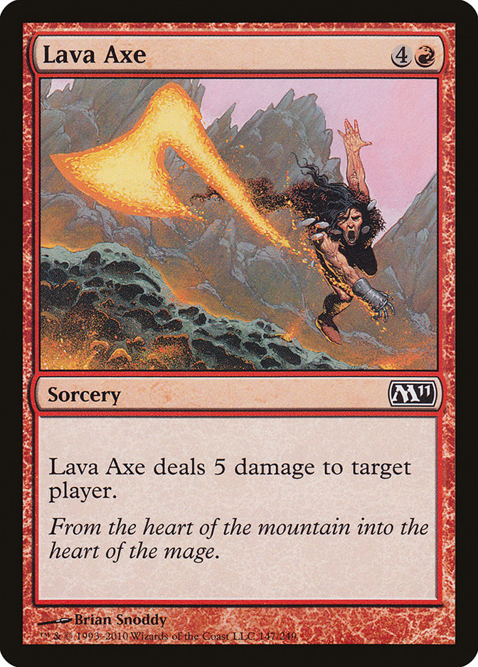 Lava Axe [Magic 2011] | Webway Games