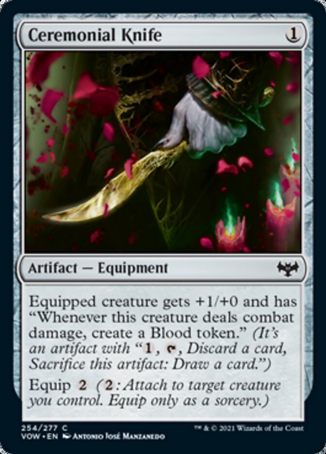 Ceremonial Knife [Innistrad: Crimson Vow] | Webway Games